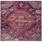 Safavieh Crystal Power Loomed Rectangle Area RugFuchsia & Purple 3 x 5 ft. CRS512S-3 - alternate 2